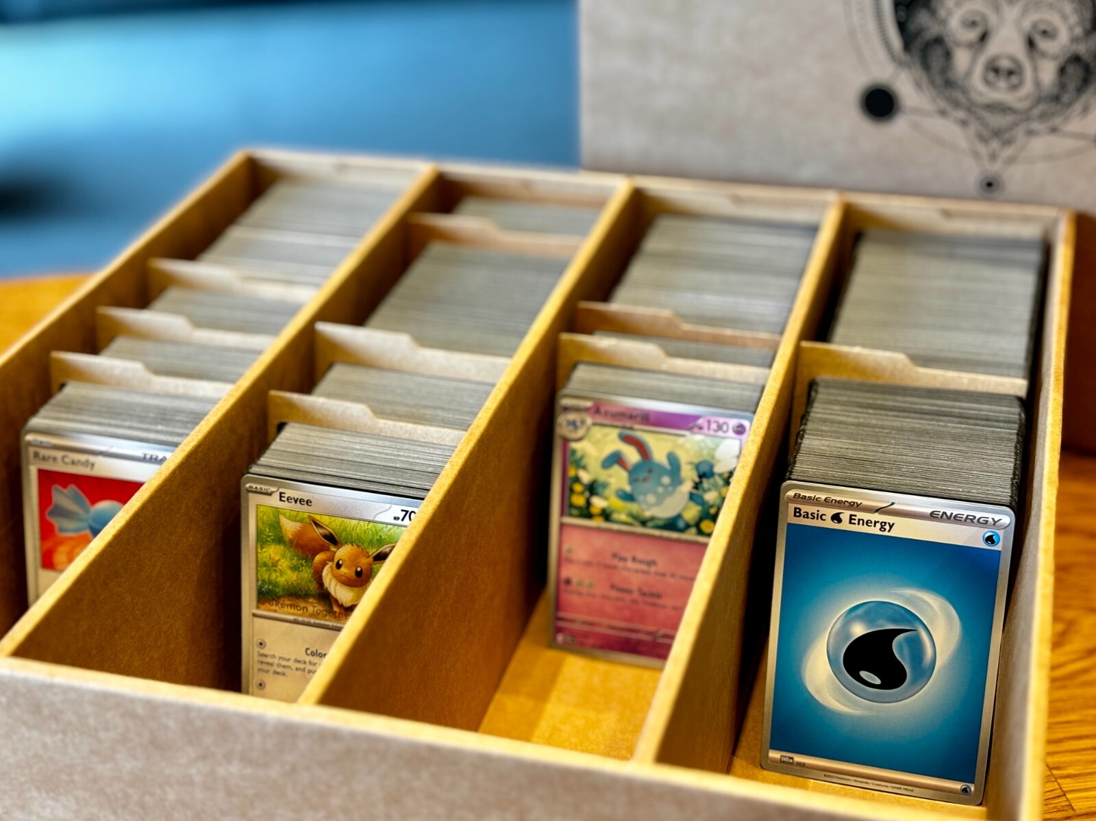 TCG bulk storage box for ANY trading card game ECO BulkBox Set of 3 x 3800 cards