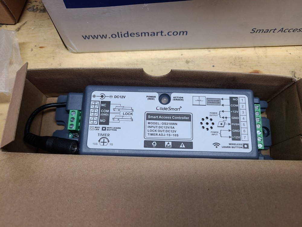 Smart WiFi Wireless Slim Touchless Hand Sensor Control Kit with Electric Strike