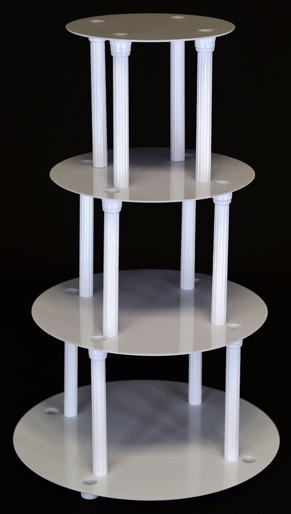 4 TIER CAKE STAND SEPARATOR AND PILLAR SET (STYLE 1101)