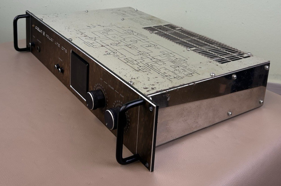 CROWN POWER LINE ONE AMPLIFIER