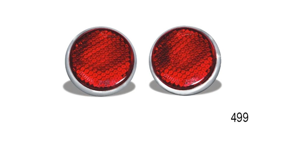 1956 Under taillight reflectors - 499 Danchuk