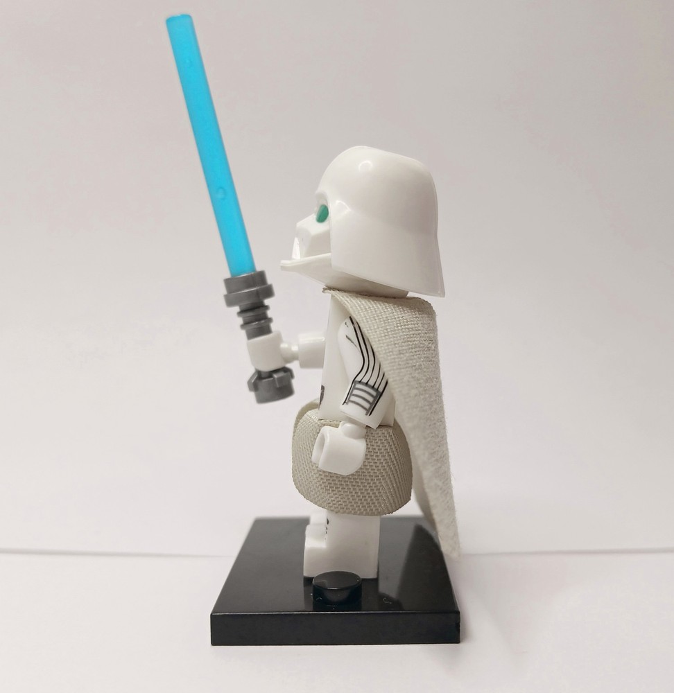 White Darth Vader Minifig