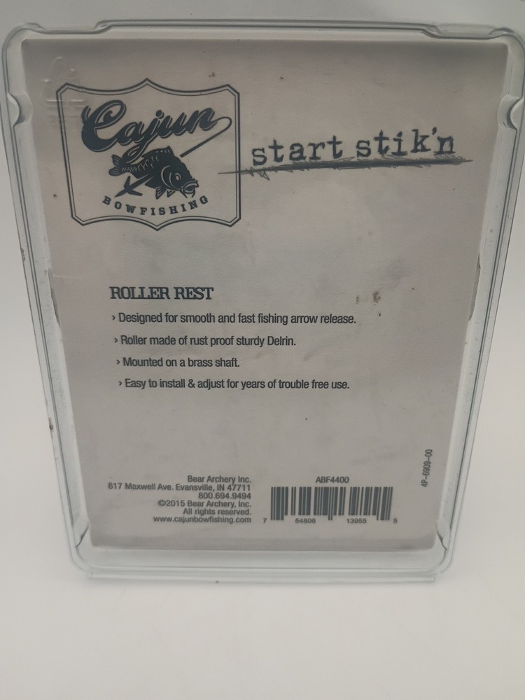 Cajun Bowfishing Roller Rest NOS