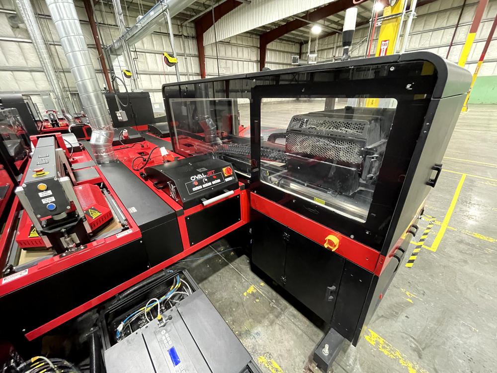 2020 OvalJet DTG Printer / Press - Direct to Garmet Textile Printer