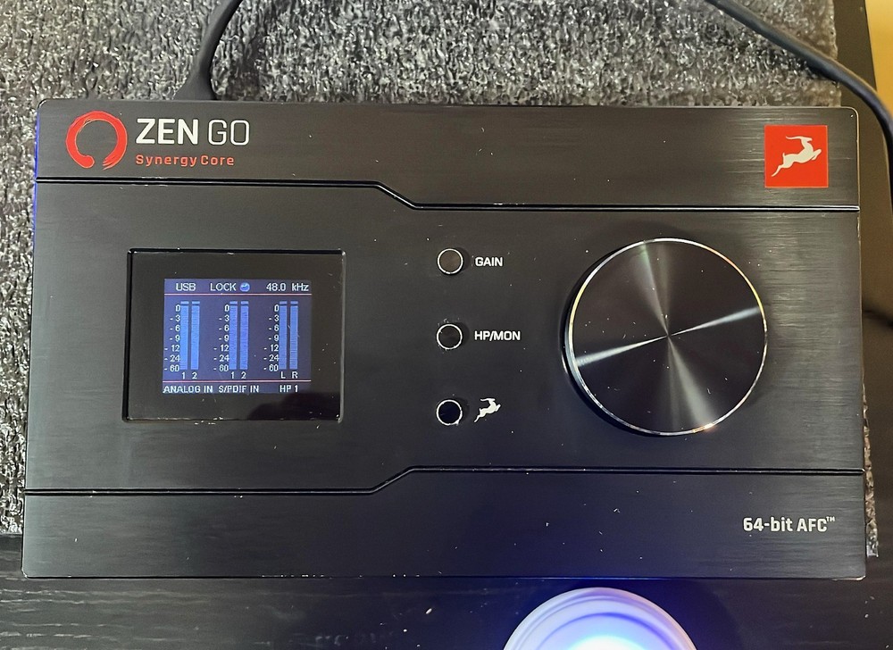 Antelope Audio Zen Go Synergy Core Desktop USB Type-C Audio Interface