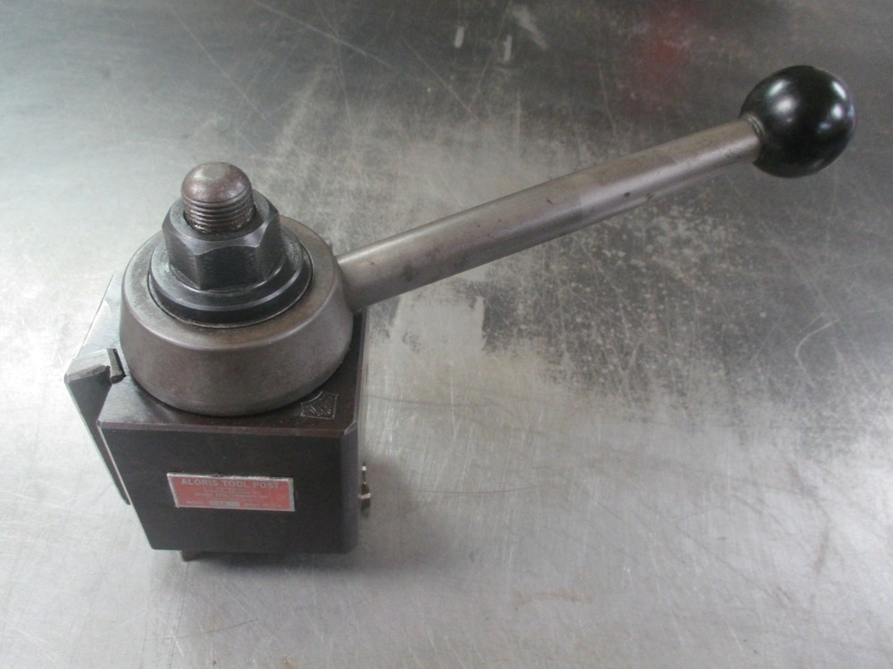 USED Aloris CXA Type Quick-Change Tool Post w/ CXA-2 Holder & Knurling Tool