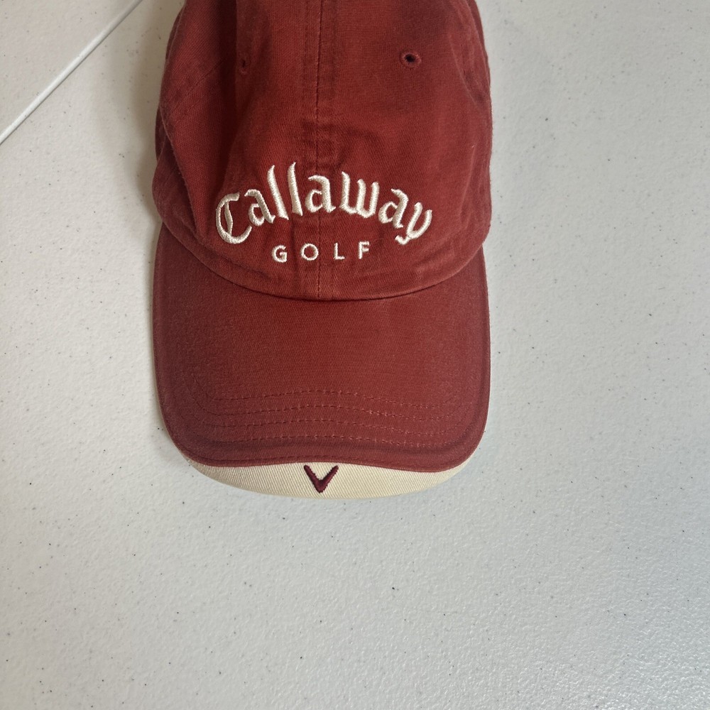 Callaway Golf Adjustable Strap Red Hat