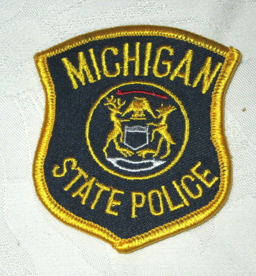 **MICHIGAN STATE POLICE PATCH - NEW**