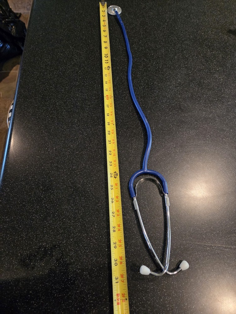 Vintage Blue Stethoscope