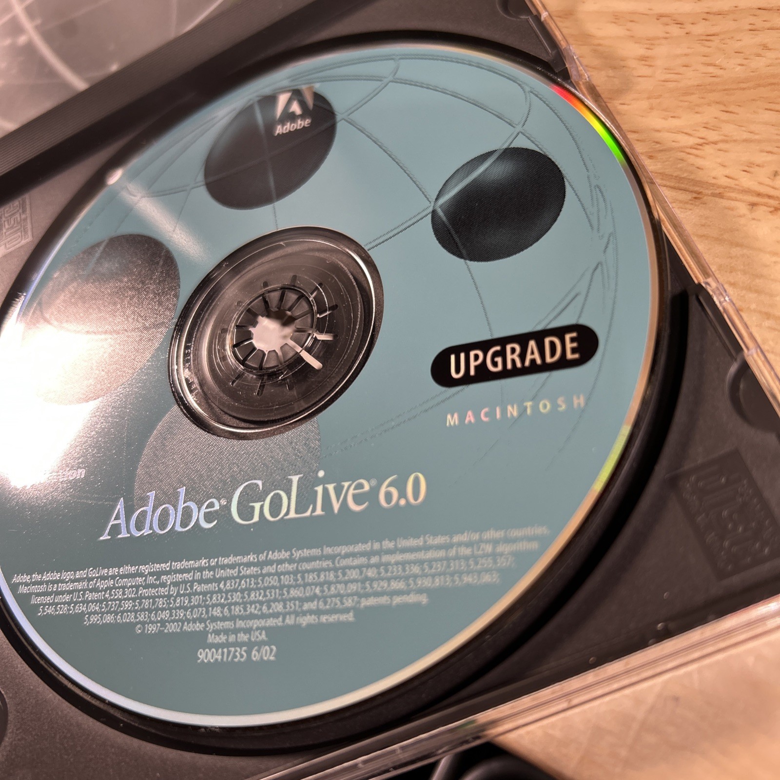 Adobe GoLive 6.0 (Retail) Upgrade for Mac