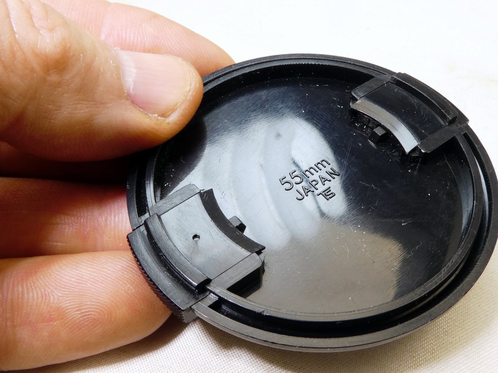 Seikanon 55mm Lens front Cap Snap on type