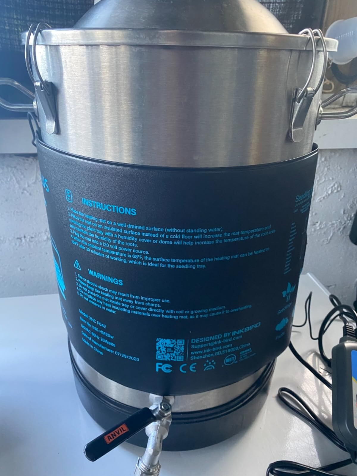 Seedling Heat Mat Seed Starter Pad Plant Germination Grow Hydroponic 10" x 20.75