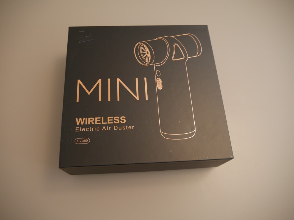 Compressed Air Duster, leapwell Mini Wireless Electric Air Duster