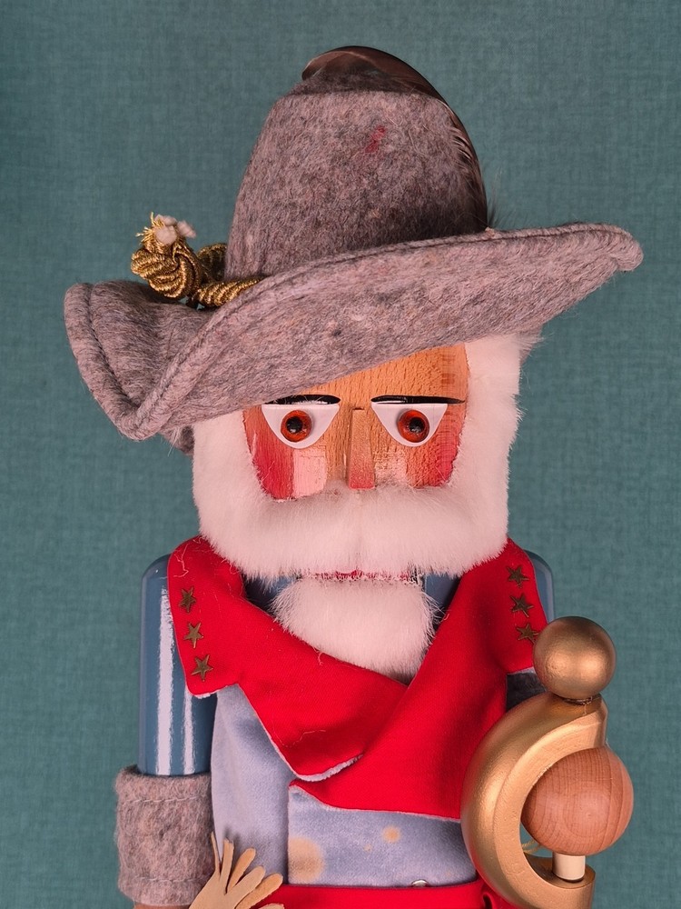 Signed Steinbach General Robert E. Lee Nutcracker Wooden Germany *READ*