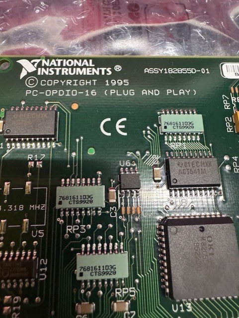 National Instruments PC-OPDIO-16