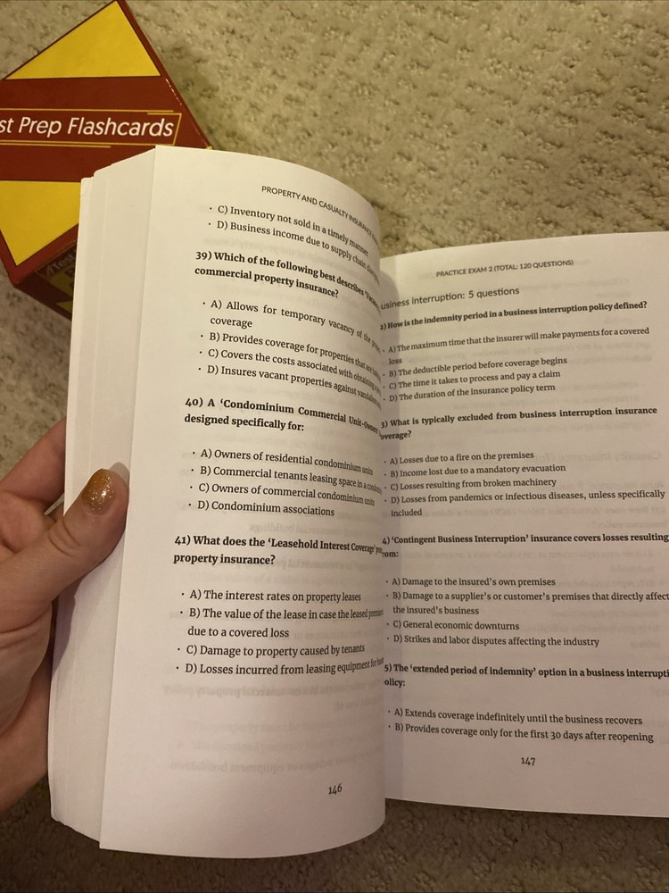 Property and Causulty Study Guide/Workbook