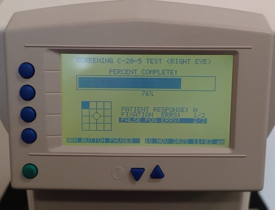 ZEISS Humphrey FDT 710 Visual Field. Optometrist, Optometry, Ophthalmic USED