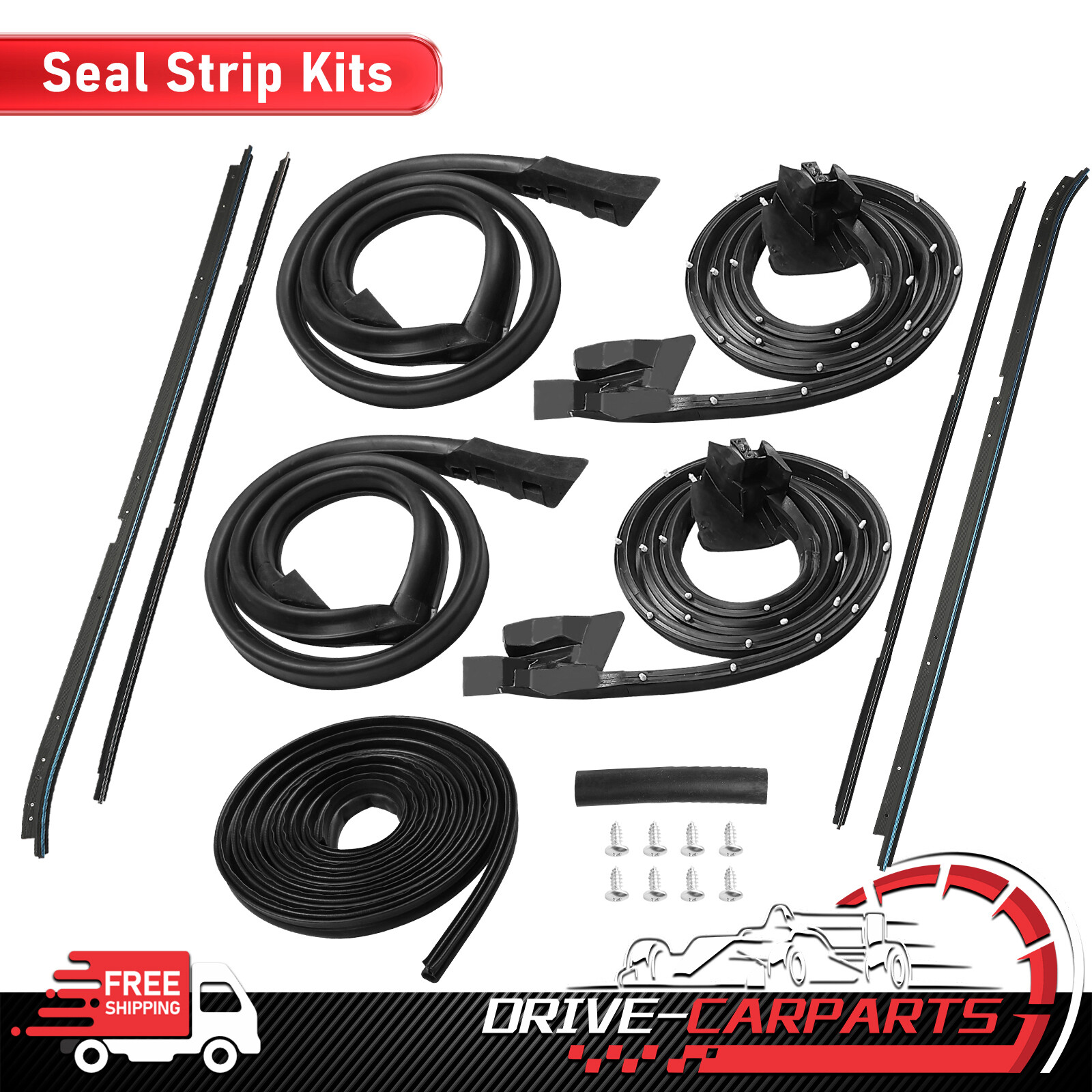 Weatherstripping Seals Kit For Oldsmobile Cutlass Supreme Buick Regal 1981-1988