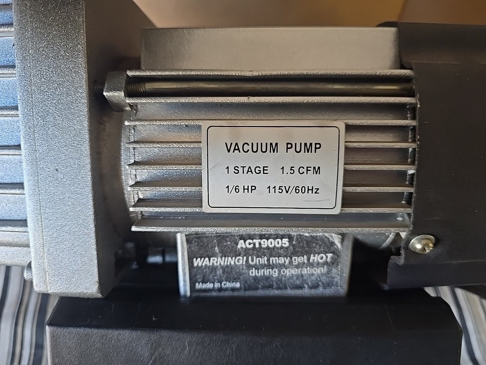 Blue-Point Act9005 Single Stage VACUUM PUMP (USED) =WORKING=