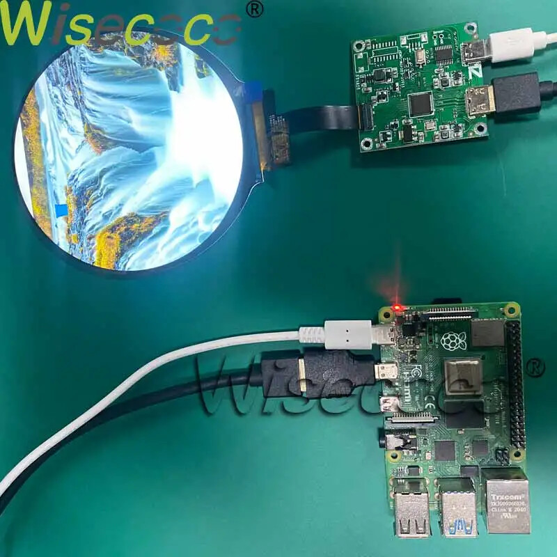 4 Inch 720*720 Round IPS LCD Display Screen HDMI Module Driver Board Controller