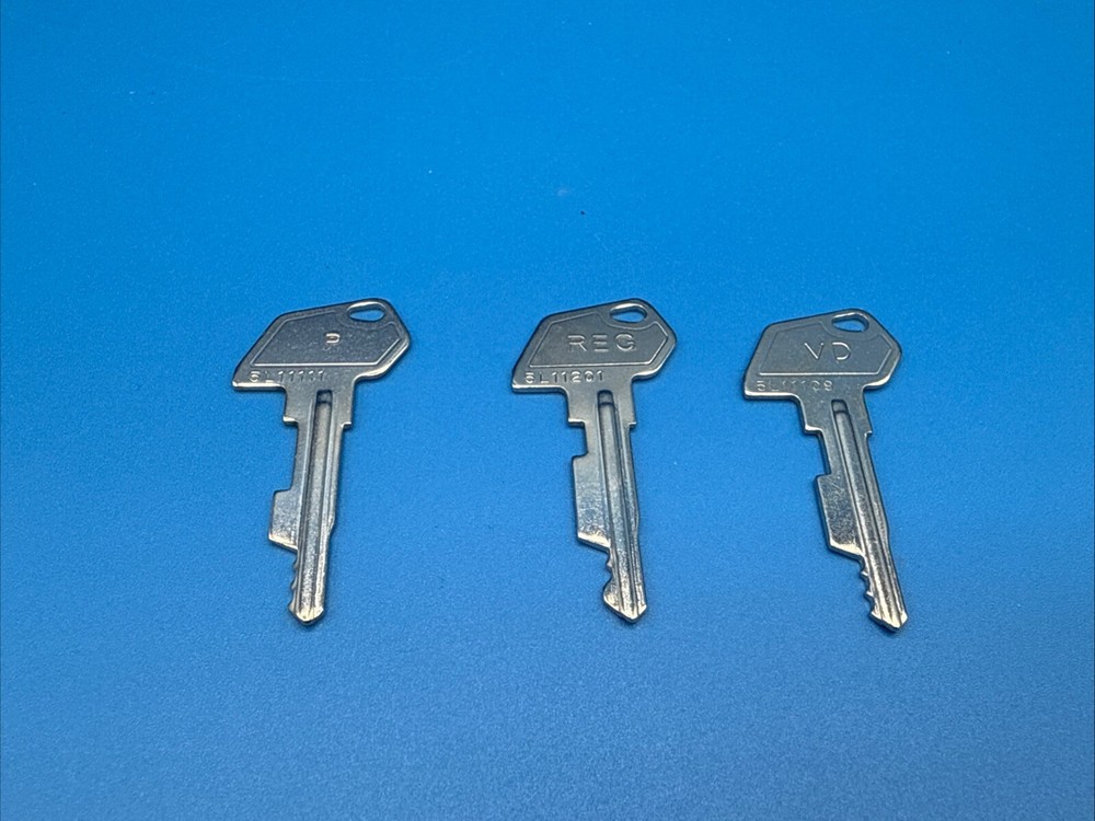 SAM 4s CASH REGISTER KEYS Set Of 3