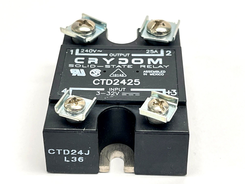 Crydom CTD2425 Solid State Relay 3-32V Input 25A 240V Output