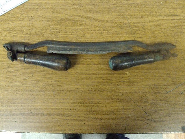 8" Inch Drawknife W/ Folding Handles Maker Unknown B483