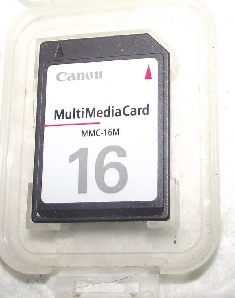 VINTAGE CANON 16MB MULTIMEDIA MEMORY CARD