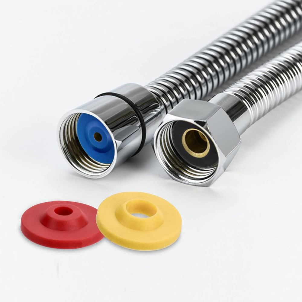 8 Pcs Shower Flow Reducer Limiter Set Water Flow Restrictor in 4 Specifications