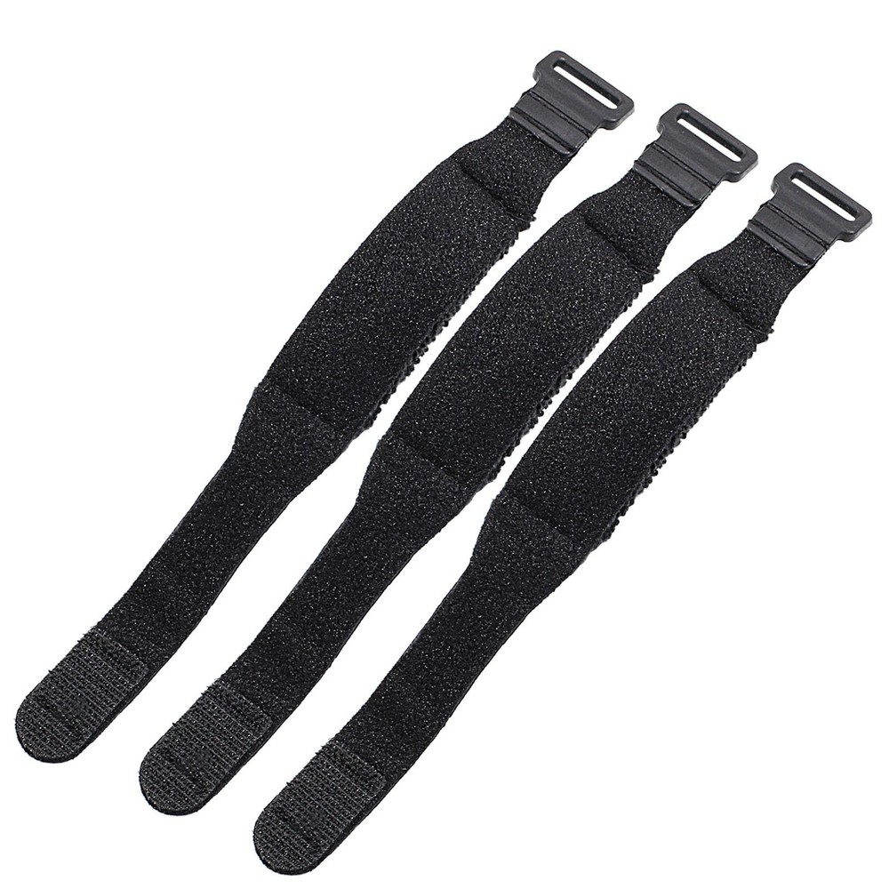 3 Pcs Black Guitar String Mute Damper, Adjustable Guitar String Cover Tape Ba...
