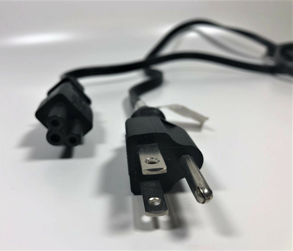 3-Prong AC Power Cord - Black