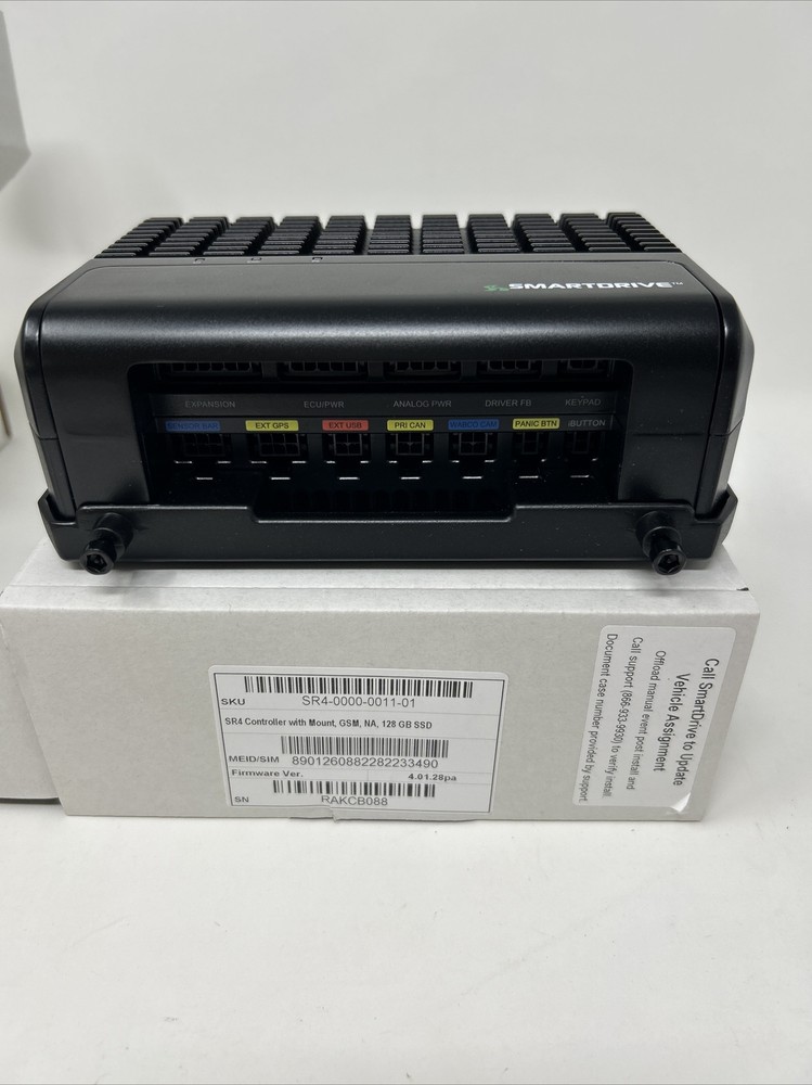 Omnitracs SmartDrive SmartRecorder4 Kit SR4 Controller Sensor Camera Keypad 128G