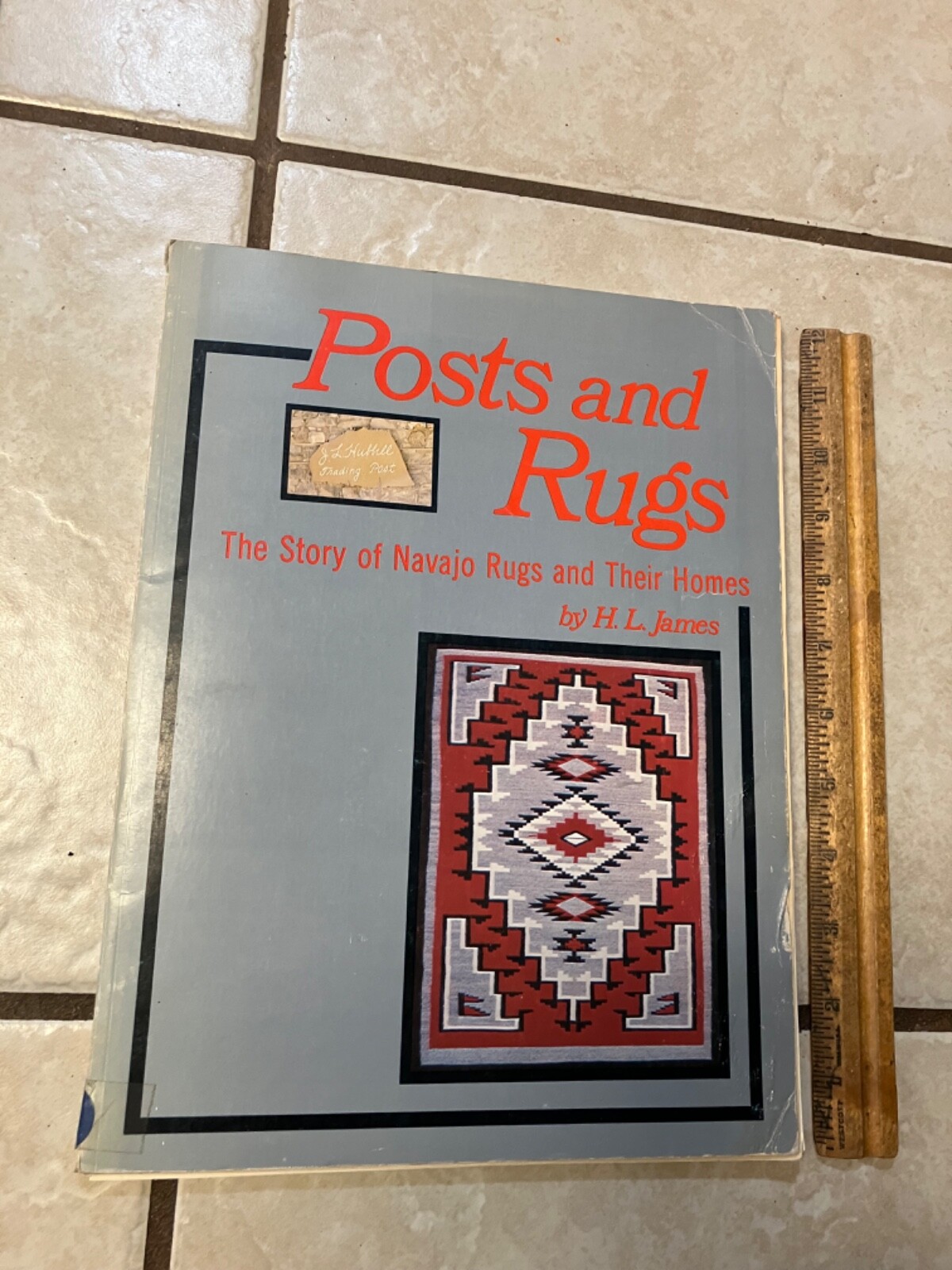 Great book-Posts and Rugs-The Story of Navajo Rugs and Their Homes-read desc.!