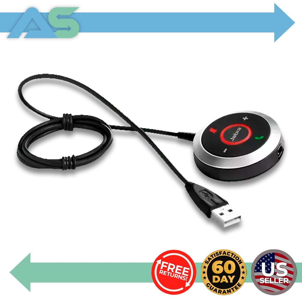 Jabra Evolve 40 LINK ENC010 UC USB-C Headset Controller - 14208-19 | Version D