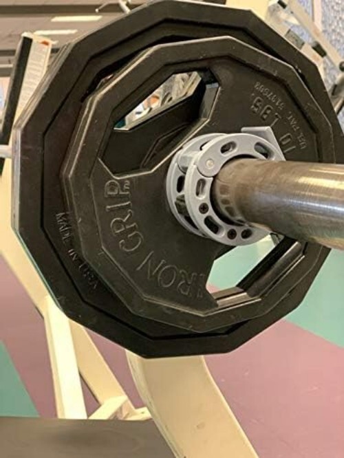 Durable 2-Inch Olympic Barbell Collars with Quick Release for Efficient Lifting