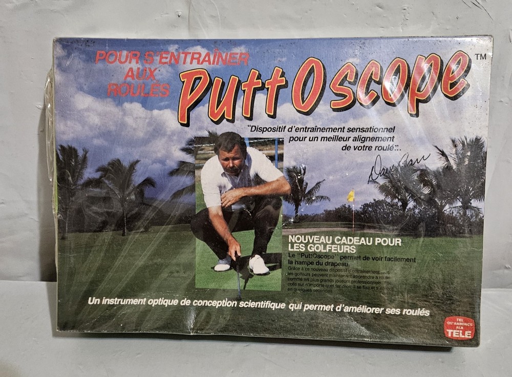 Putt O Scope Putting Tutor Device Improves Golf Put NEW SEALED