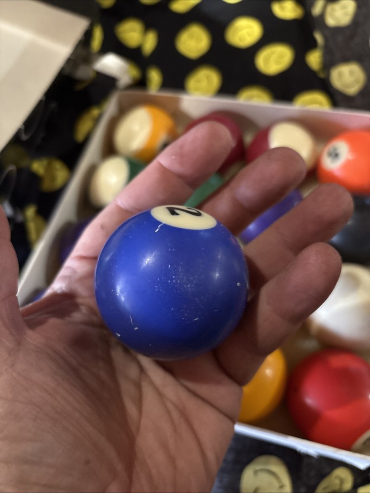 Vintage Pool Ball Set