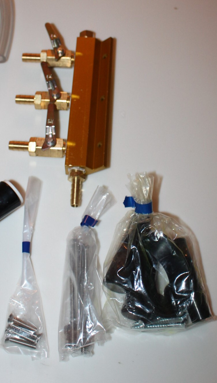 Taprite 43-0145-00 Kegerator Premium Triple Faucet Dispenser Kit ( D4743TTKSS )