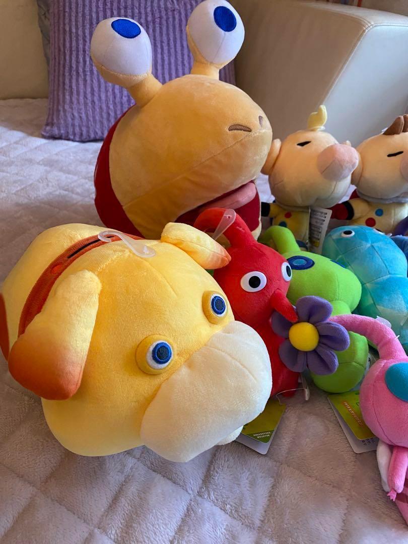 Nintendo Tokyo/Osaka Pikmin Plush Set of 14 All Star Collection Sanei Boeki NEW