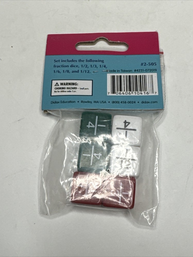 Didax Fraction Dice