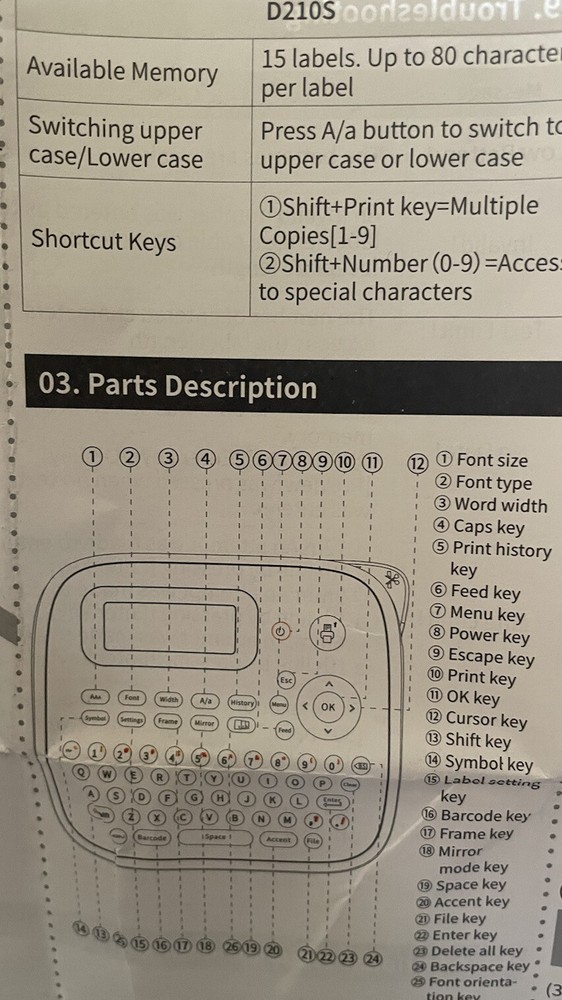Desktop Label Printer