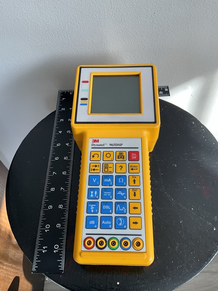 3M Dynatel 965DSP A/C Subscriber Loop Analyzer TDR Untested No Power Cord