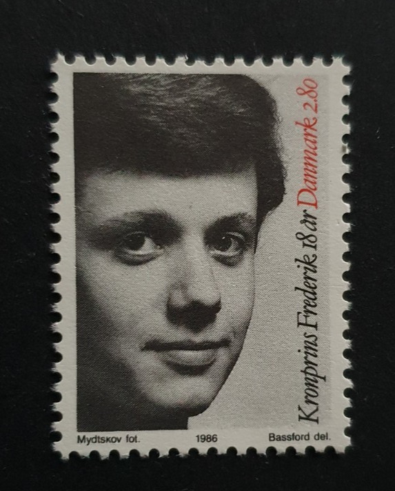 1986 DENMARK DANMARK PRINCE FREDERICK VF MNH