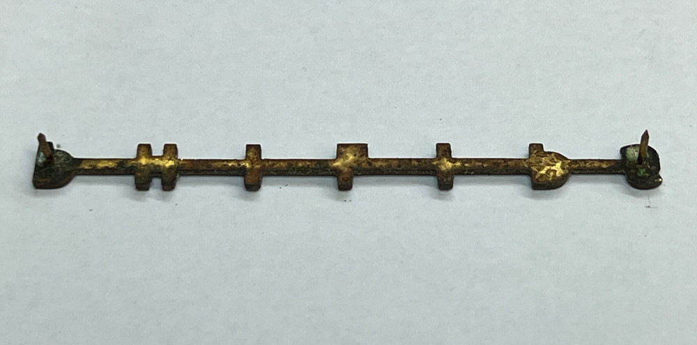 PHILIPS Vintage Brass Emblem Logo 8 cm