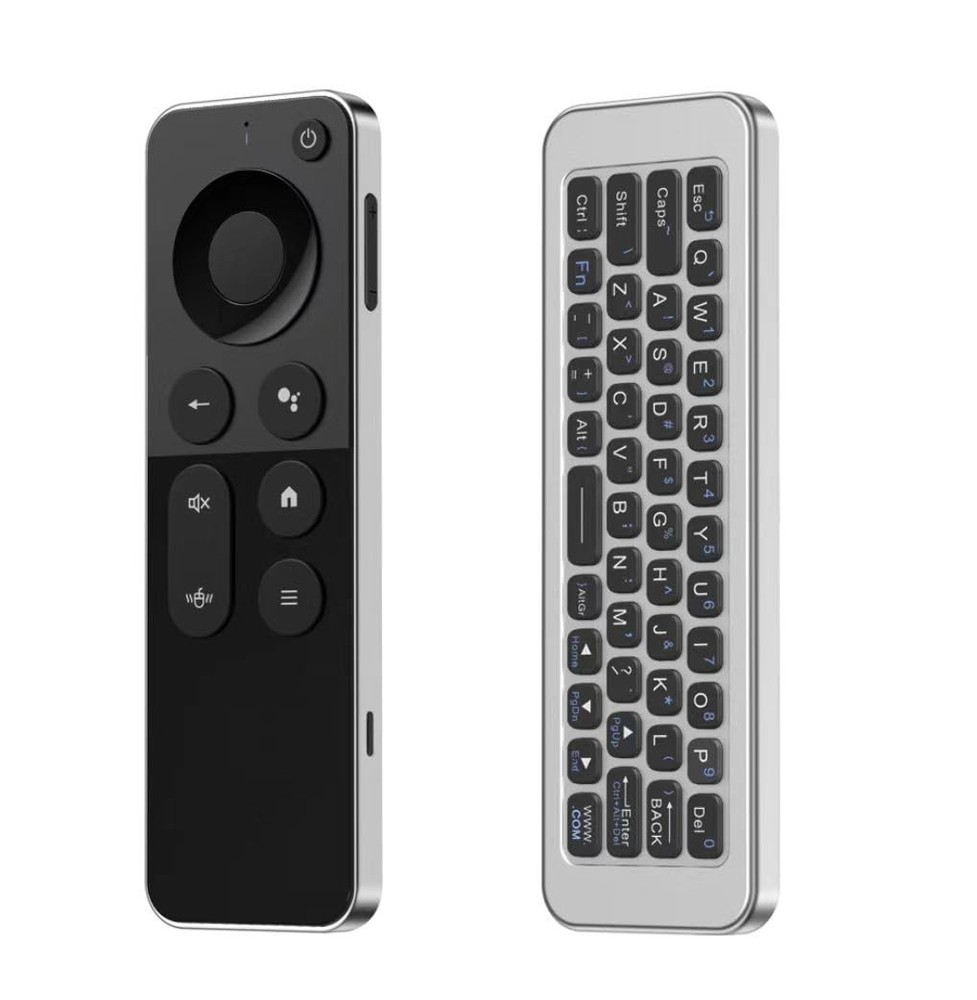Bluetooth Air Mouse Remote Keyboard - 2.4G Wireless Combo for Android TV, PC