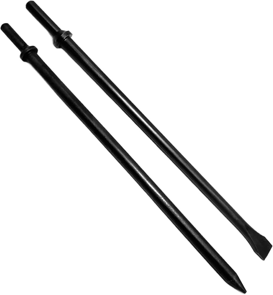 Pneumatic Cold Chisel Set, 3/4" Width 18" Long Air Pneumatic Hammer