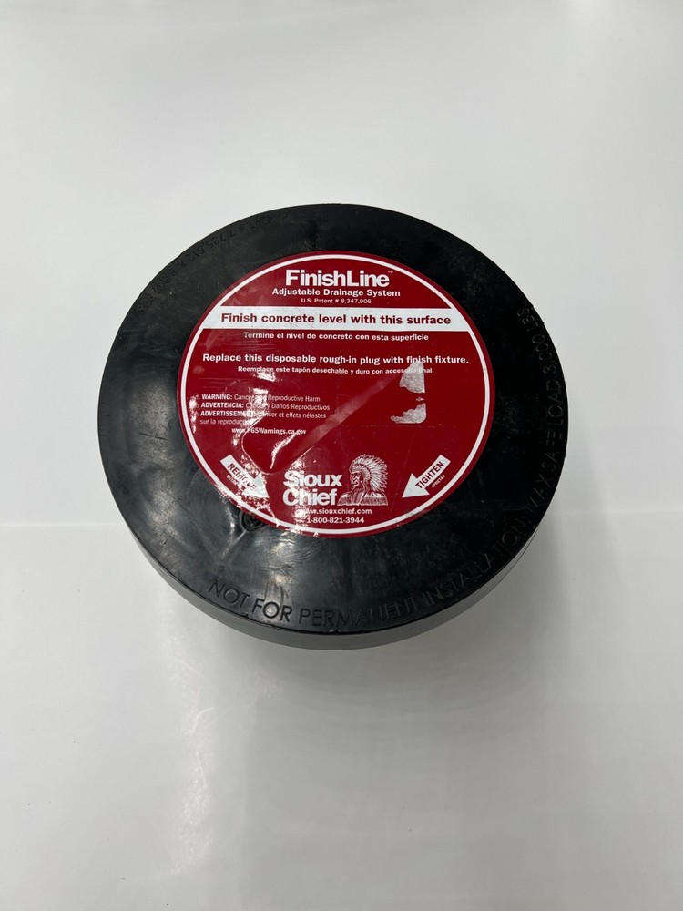 Sioux Chief FinishLine Adjustable Drainage System Floor Drain 3x4" Base Adapter