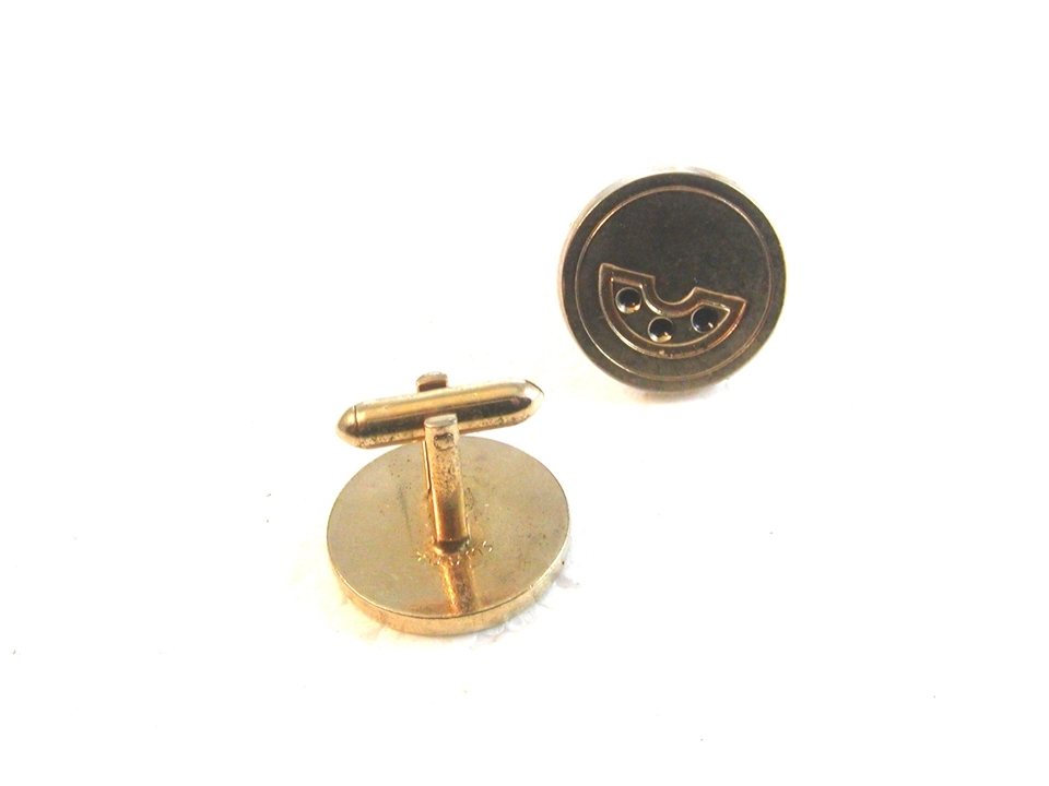 Vintage Gold Tone Cufflinks