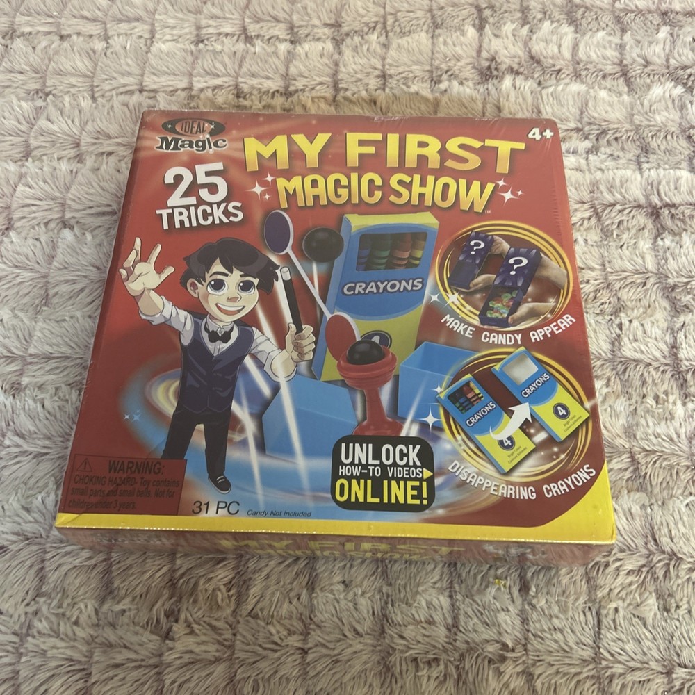 Ideal Magic My First Magic Show Learn 25 Easy Tricks New
