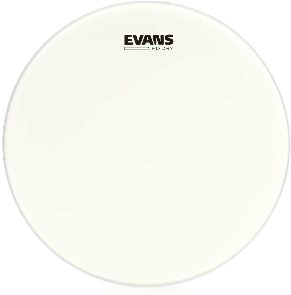 Evans Genera HD Dry Coated Drumhead - 14 inches (2-pack) Bundle